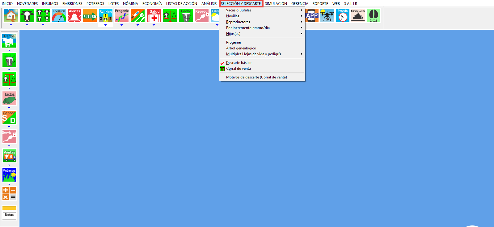 Selección y Descarte